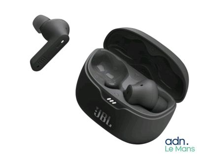 a close up of a pair of earphones in a case