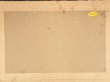 an old picture of a piece of paper with a yellow sticker on it