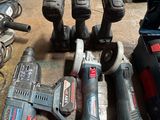 a lot of tools that are sitting on the floor