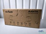 the box is open on the table with the contents in it