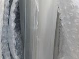 a plastic wrap wrapped around a window to protect it from the sun