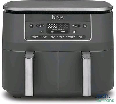 La friteuse à air chaud Ninja est équipée d'un minuteur situé sur le côté de l'appareil