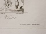 a drawing of a woman sitting on a bench