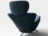 an image of a blue chair on a white background