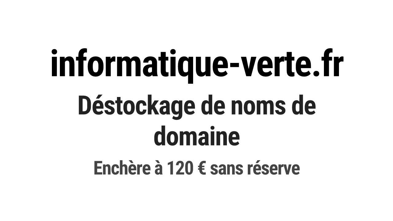 Destockage & Invendus