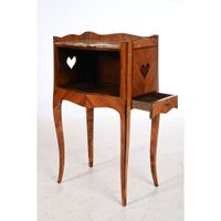 FLECHY. TABLE DE SALON LOUIS XV en bois de rose et amarante … (photo 5)