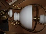 a lamp that is sitting on top of a box