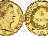 an image of a gold coin with a woman ' s face on it