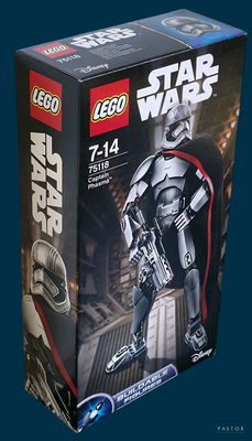 a box with a lego star wars figure on it