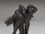 une image représentant une statue en bronze d'un homme et d'une femme