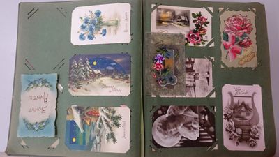 Album de 360 cartes postales fantaisies