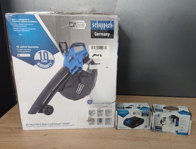 Souffleur / Aspirateur et Broyeur sans fil BC-BLV720-X - 2 p…