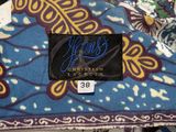 a close up of a label on a dress shirt