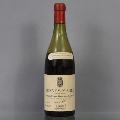 a bottle of wine that is sitting on a table