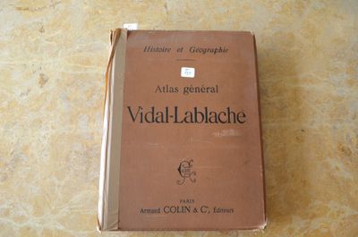 Grand Atlas Général, Histoire et Géographie, de Vidal-Lablac…
