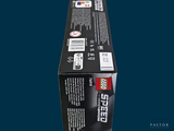 a box of lego speed on a blue background