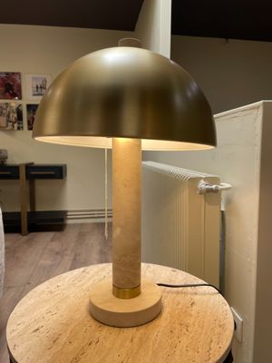1 lampe de table « Jara » brushed gold