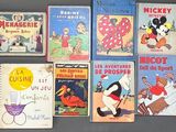 de nombreux livres pour enfants alignés le long du mur