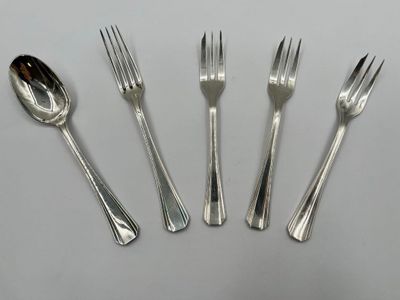 Modèle Boréal Partie de ménagère en métal argent… - Photo 1