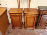 three pieces of furniture sitting next to each other in a room