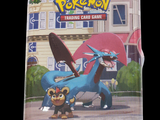 a pokemon trading card game in a tin box