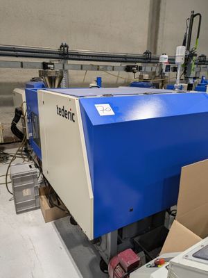 Presse horizontale d'injection plastique TEDERIC type  DE.85 - Photo 1