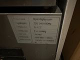 an image of a close up of a machine with a sign on it