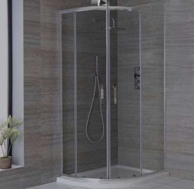 Cabine de douche quart de rond Kohler Serenity Quadrant, dim…