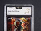a close up of a card with a picture of a bird on it