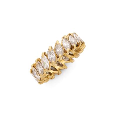 Bague en diamant et or 18 carats