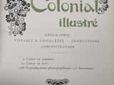 an image of a book with the title atlas colonial illustre on it