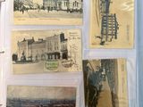 a book with pictures of buildings and buildings on it