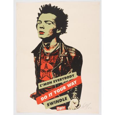SHEPARD FAIREY dit OBEY (Né en 1970)