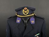 an image of a military uniform on display on a mannequin