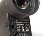 a close up of a cell phone with a camera attached to it