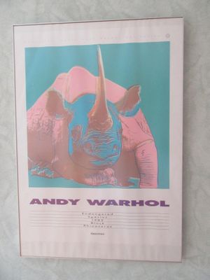 Andy Warhol, « Le rhinocercercercercercercercercercercercercercercercercercercercercer d'Andy Warhol »