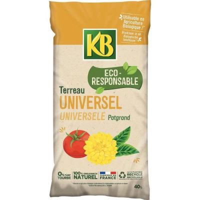 520 / Terreau universel UAB 40L - KB - Fibre naturelle…