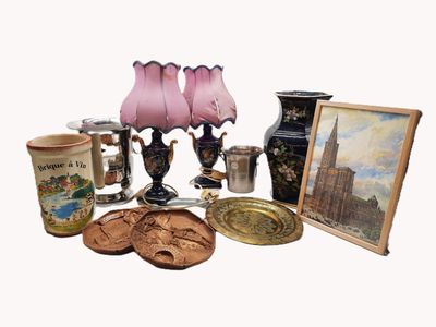 a lot of items that are sitting on a table