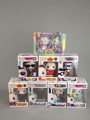a lot of pop vinyl figures on display in the box