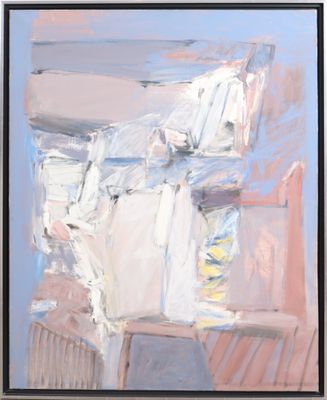 Maxime DARNAUD (1931-2015) Huile sur toile.