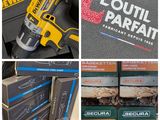 de nombreux types d'outils différents qui sont exposés