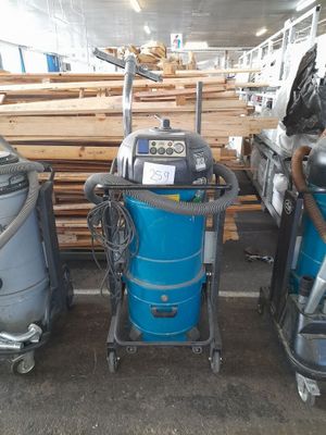 two vacuums that are sitting next to each other