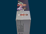 a box of toothpaste with a picture of a man on it