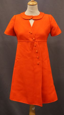 COURREGES Paris Couture Future n°043480 – Jolie petite robe en je...