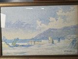 a picture of a picture of a painting on the wall