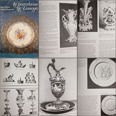 Ce livre contient de nombreuses illustrations de vases et d'assiettes
