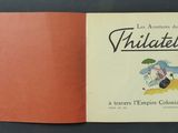 an open book with a picture of a woman holding an umbrella