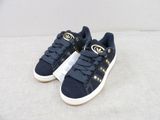 Baskets adidas Superstar bleu marine avec clous dorés