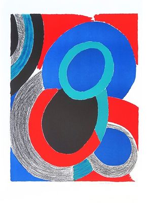 Delaunay Sonia Delaunay Vol de Nuit vers 1971