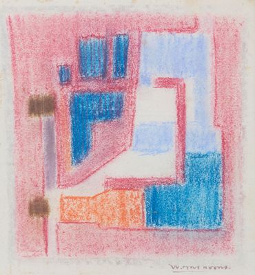 une image représentant un dessin d'une pièce avec une porte et une fenêtre